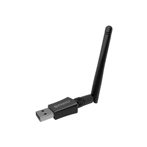 ADAPTADOR USB WI-FI SAVIO 2.4GHZ/5GHZ AK-61