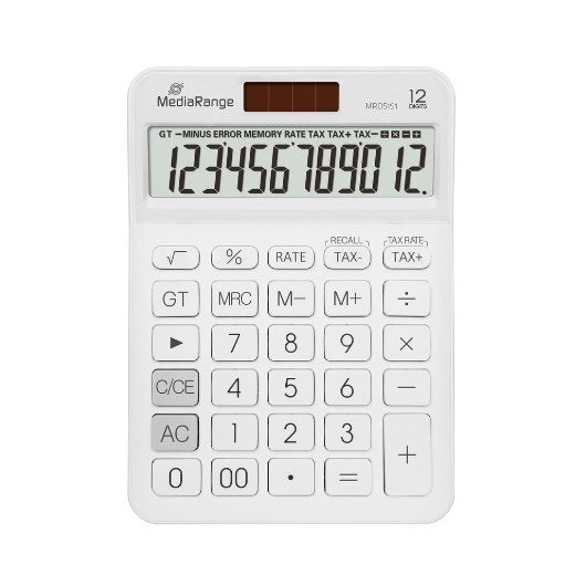 CALCULADORA MEDIARANGE LCD 12 DIGIT