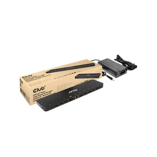 DOCKING 15 EN 1 CLUB3D USB-C DISPLAYLINK