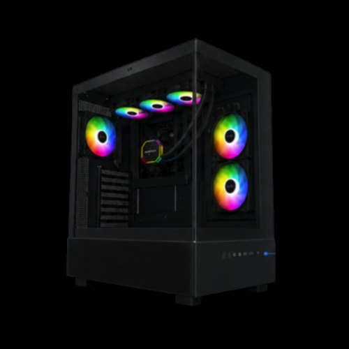 TORRE ATX MONTECH XR BLACK PREMONTADA CON FUENTE 650W Y REF