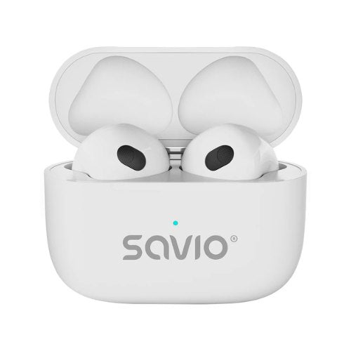 AURICULARES INALAMBRICOS SAVIO TWS-01 PRO WHITE