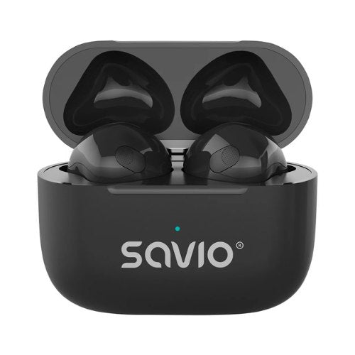 AURICULARES INALAMBRICOS SAVIO TWS-02 PRO BLACK