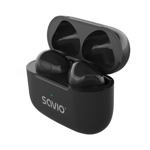 AURICULARES INALAMBRICOS SAVIO TWS-02 PRO BLACK