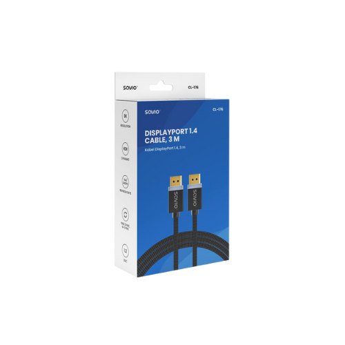 CABLE DP 1.4 SAVIO CL-176 3M