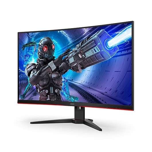 MONITOR GAMING LED 31.5  AOC C32G2ZE/BK CURVO