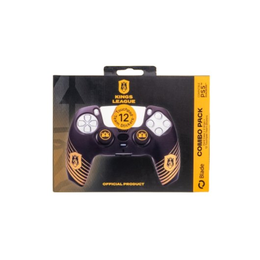 KIT FUNDA+GRIPS PS5 BLADE KINGS LEAGUE