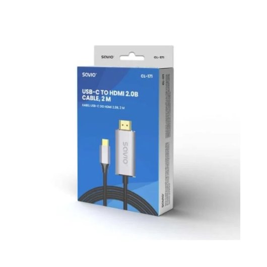 CABLE USB-C A HDMI SAVIO CL-170