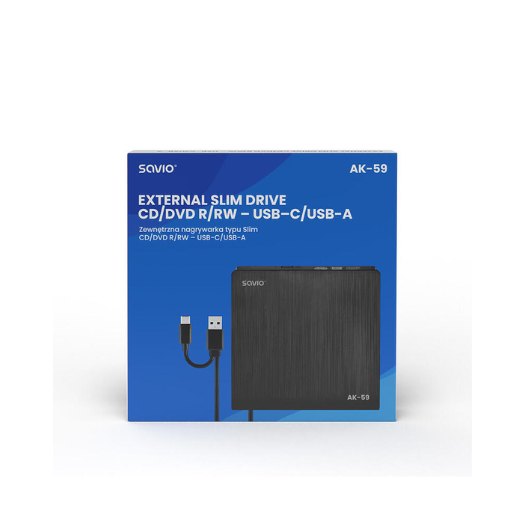 GRABADOR EXTERNO SLIM SAVIO  AK-59