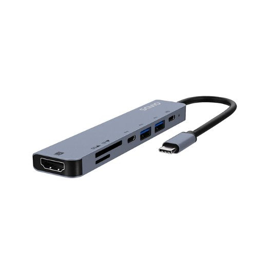 HUB SAVIO 7EN1 USB-C  AK-82