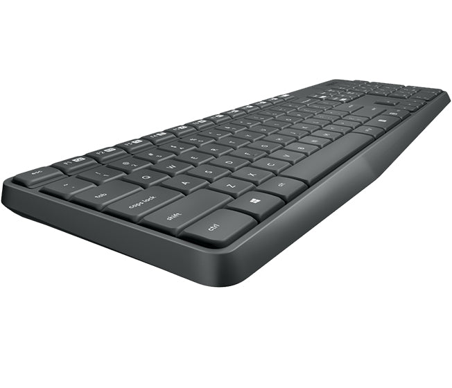 TECLADO+RATON LOGITECH MK235 WIRELESS NEGRO