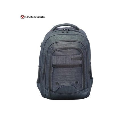 MOCHILA PORTATIL UNICROSS STEEL 18  NEGRO