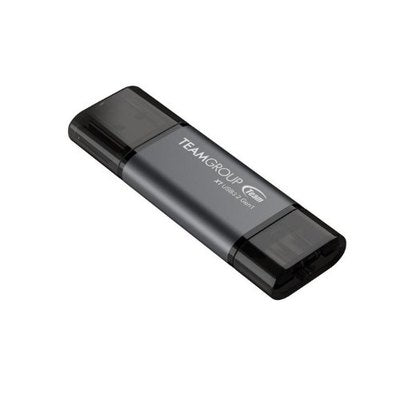 PENDRIVE 64GB TEAMGROUP X1 USB-A/USB-C GRIS
