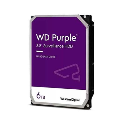 DISCO DURO 3.5  6 TB SATA WD 256MB 7200RPM DESKTOP PURPLE
