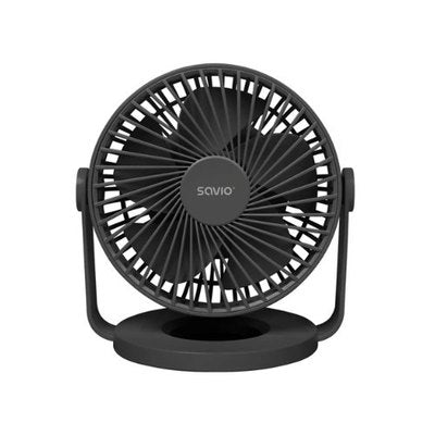 VENTILADOR ESCRITORIO USB SAVIO AD-01 BLACK
