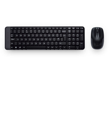 TECLADO+RATÓN LOGITECH MK220 WIRELESS NEGRO