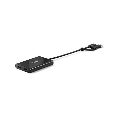 VIDEO SPLITTER CLUB3D USB-C A DUAL HDMI