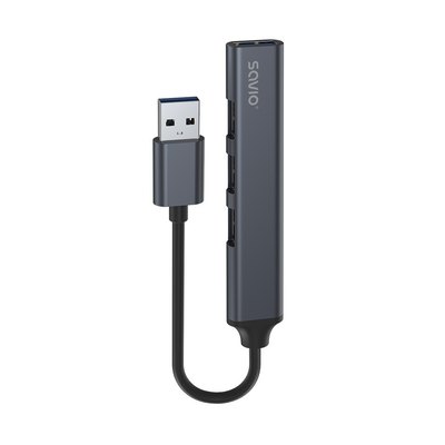 HUB USB(A) - 3 X USB(A) 2.0 + 1 X USB(A) 3.2 SAVIO