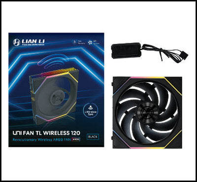 VENTILADOR 120X120 LIAN LI UNIFAN TL120 WIRELESS BLACK