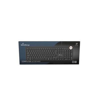 TECLADO MEDIARANGE MROS101 BLACK ES