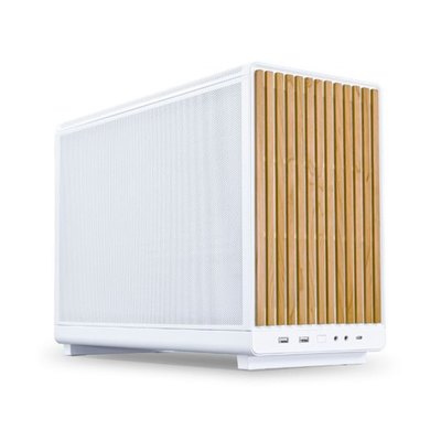 TORRE MICRO-ATX LIAN LI X DAN A3 WOOD WHITE