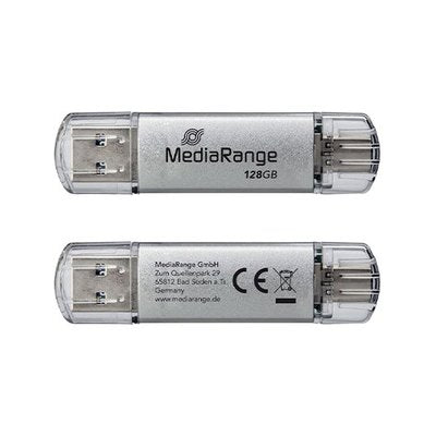 PENDRIVE COMBO 128GB USB 3.2 MEDIARANGE HIGH P.