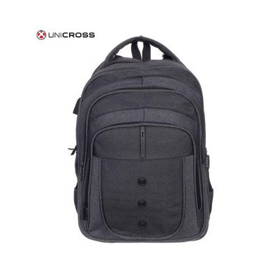 MOCHILA PORTATIL UNICROSS ELITE 19  GRIS