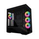 TORRE ATX LIAN LI V100 BLACK 4 VENT ARGB / MAX CPU COOL 180
