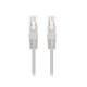 CABLE RED UTP CAT6 RJ45 NANOCABLE 30CM GRIS