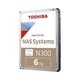 HD 3.5  6TB SATA 3 TOSHIBA N300 NAS