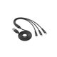 CABLE QCHARX NAPOLI CARGA TRIPLE
